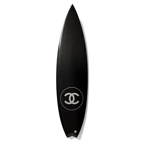 chanel limited edition black carbon surfboard|Chanel Black And White Carbon Fiber, Polyuerathane, And.